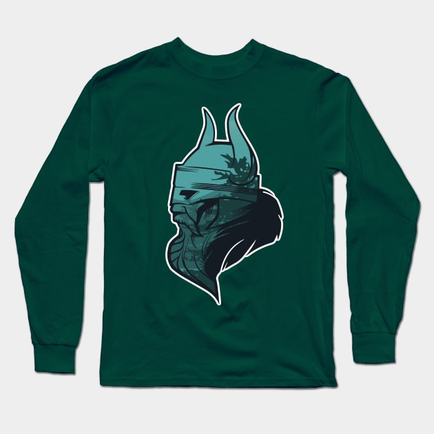 Viking Forest Long Sleeve T-Shirt by KennefRiggles